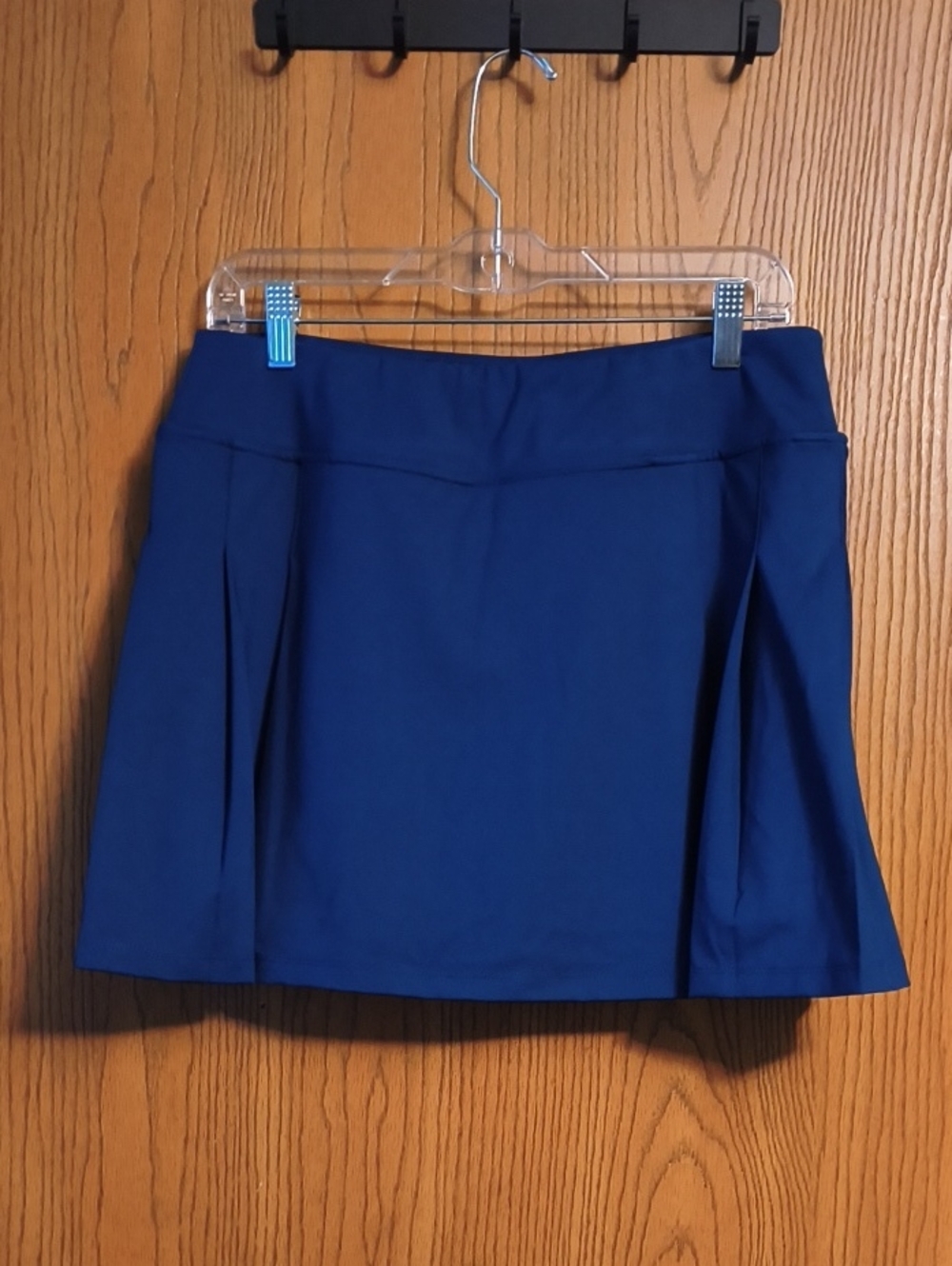 Tommy Bahama Royal Blue Pleated Mini Skirt